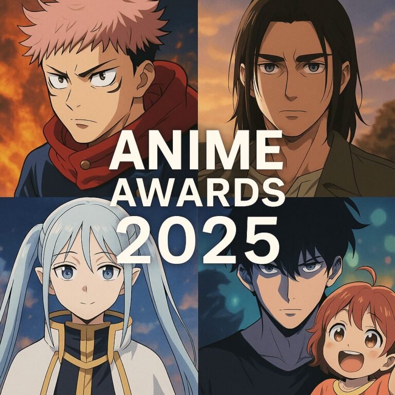 Anime Awards 2025: Lo mejor del año en una ceremonia marcada por emociones intensas y grandes historias