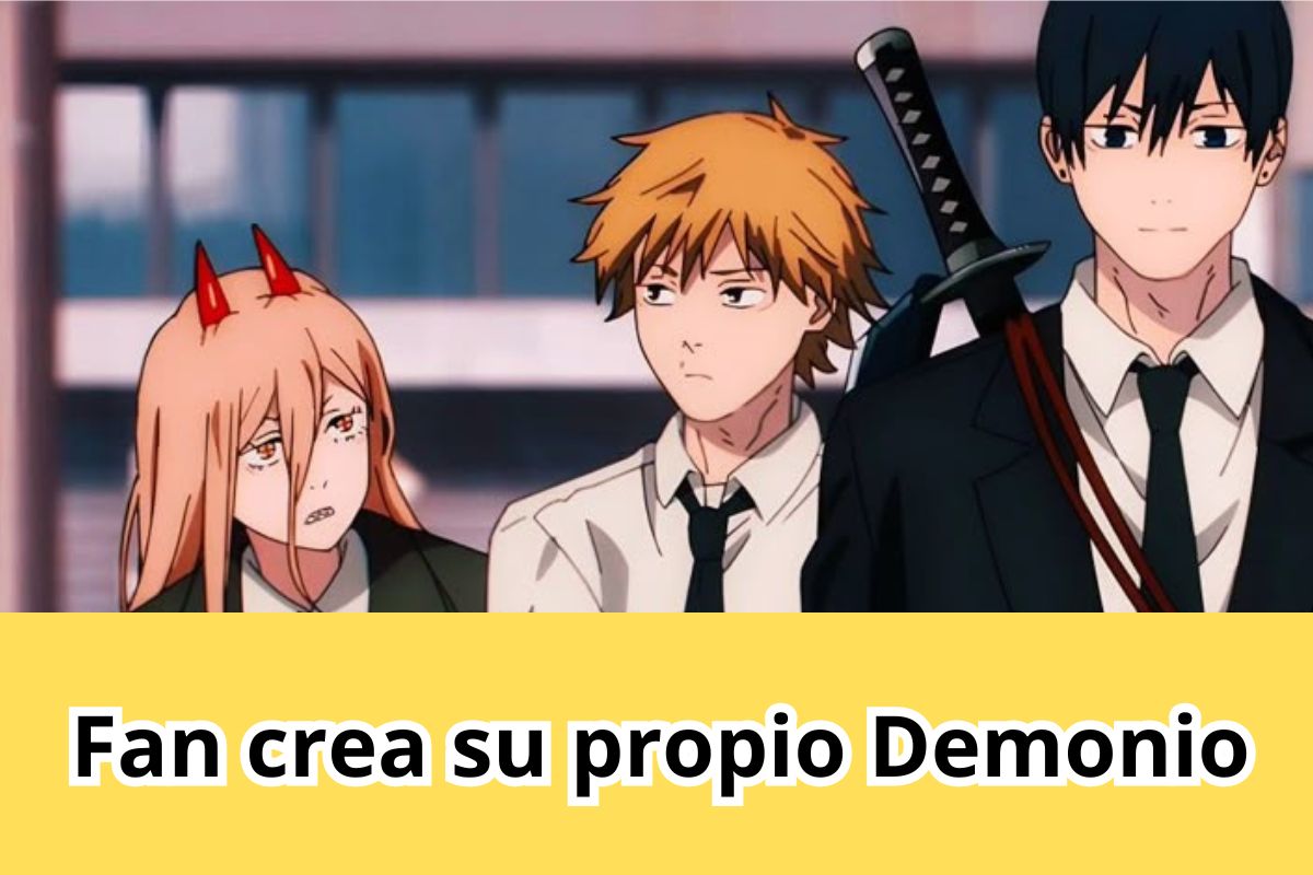 Fanart de Chainsaw Man - fans recrea su propio demonio