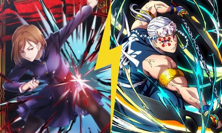 Los personajes de Nobara y Uzui Tengen de Demon Slayer tienen más en común de lo que parece