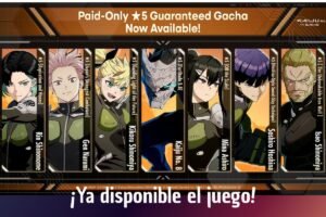 ¡Ya puedes jugar al juego del “Kaiju No 8”! Toda la información sobre su estreno