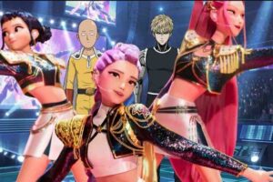 ¿Qué pasaría si Saitama y Genos de (One-Punch Man) fueran contratados como los guardaespaldas de un grupo K-pop?