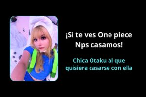 ¡Si no te ves One piece, no puedes casarte conmigo! Chica gamer a su novio